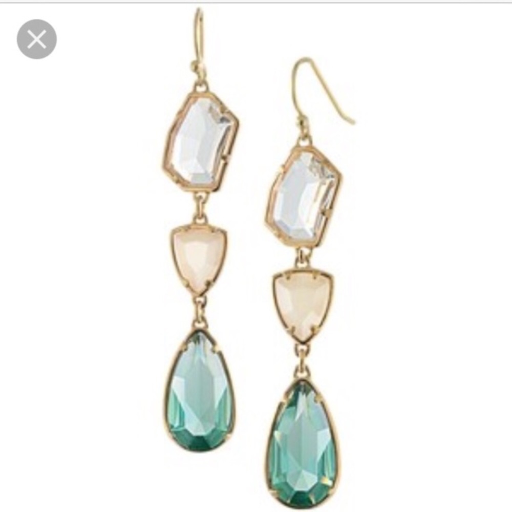 Stella & Dot Pippa Stone Earrings
